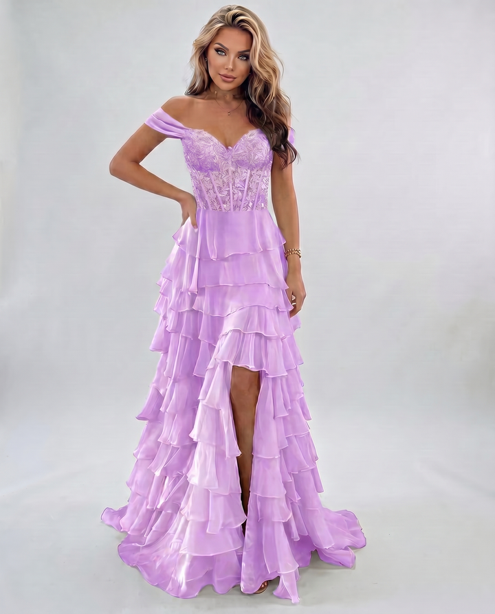 Women’s Elegant Floral Maxi Dress | Vibrant
