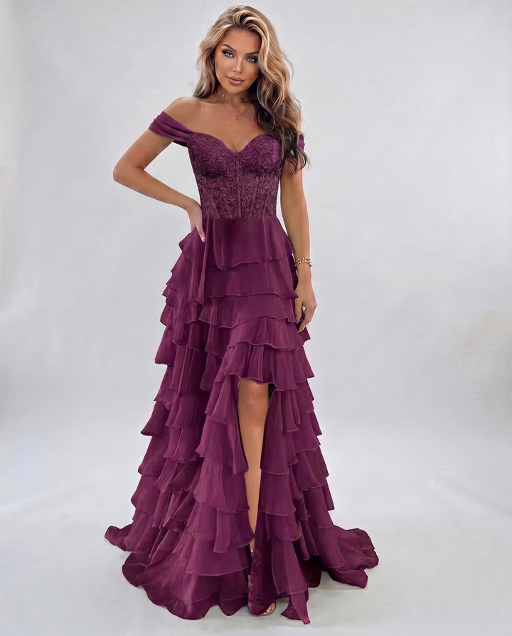 Women’s Elegant Floral Maxi Dress | Vibrant