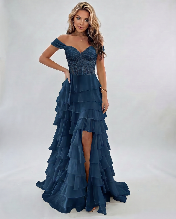 Women’s Elegant Floral Maxi Dress | Vibrant