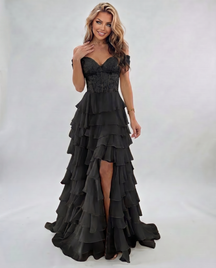 Women’s Elegant Floral Maxi Dress | Vibrant