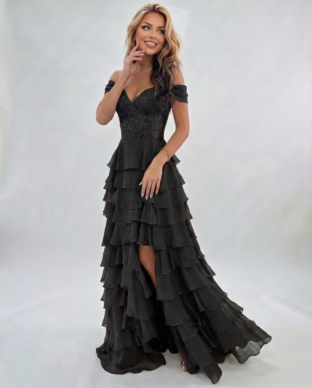 Women’s Elegant Floral Maxi Dress | Vibrant
