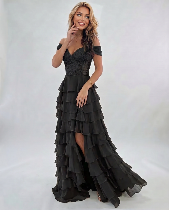 Women’s Elegant Floral Maxi Dress | Vibrant