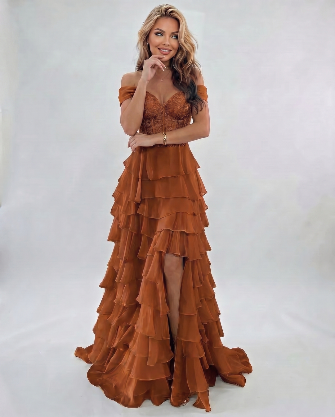 Women’s Elegant Floral Maxi Dress | Vibrant