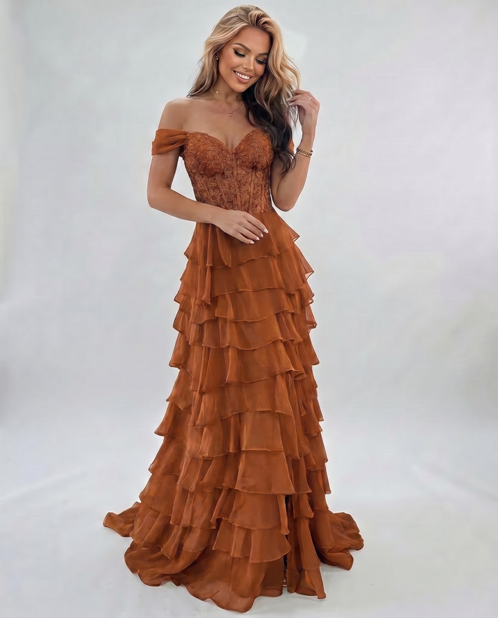 Women’s Elegant Floral Maxi Dress | Vibrant