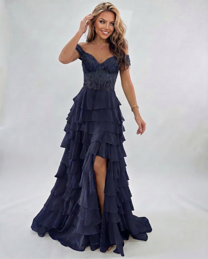 Women’s Elegant Floral Maxi Dress | Vibrant