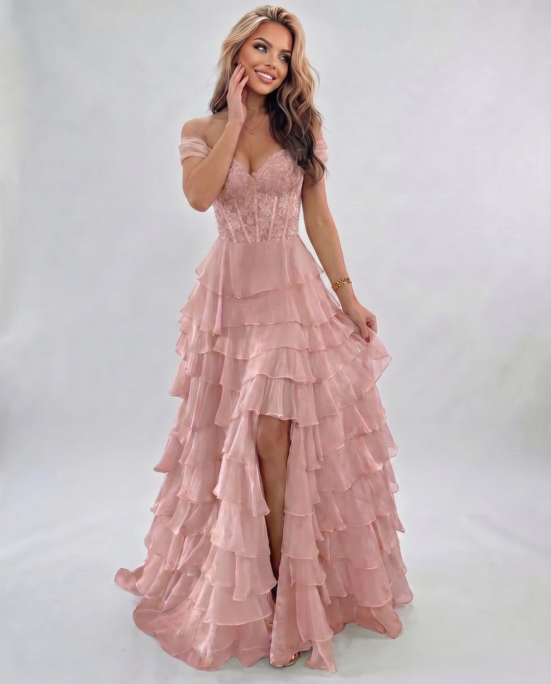 Women’s Elegant Floral Maxi Dress | Vibrant
