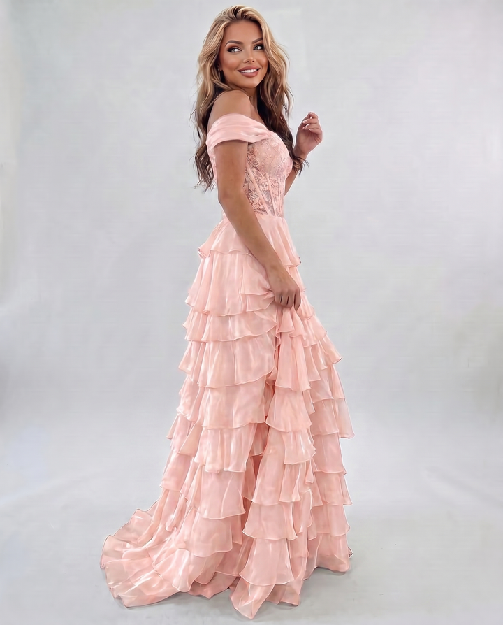 Women’s Elegant Floral Maxi Dress | Vibrant