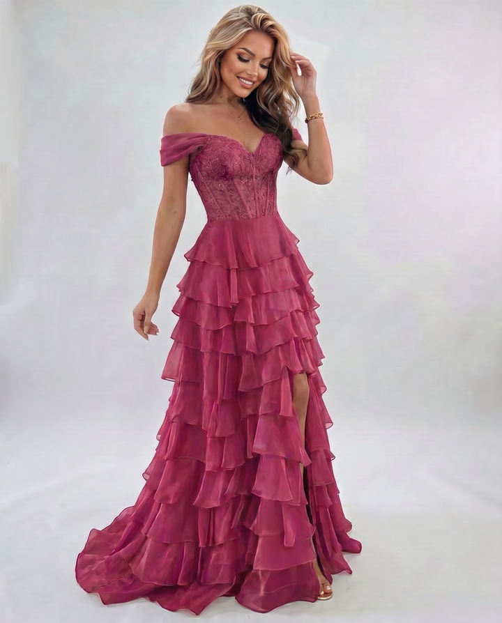 Women’s Elegant Floral Maxi Dress | Vibrant