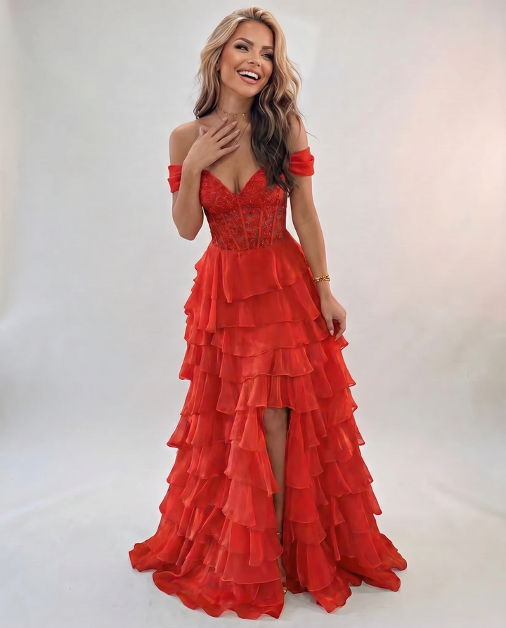 Women’s Elegant Floral Maxi Dress | Vibrant
