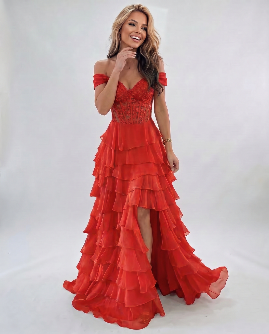 Women’s Elegant Floral Maxi Dress | Vibrant