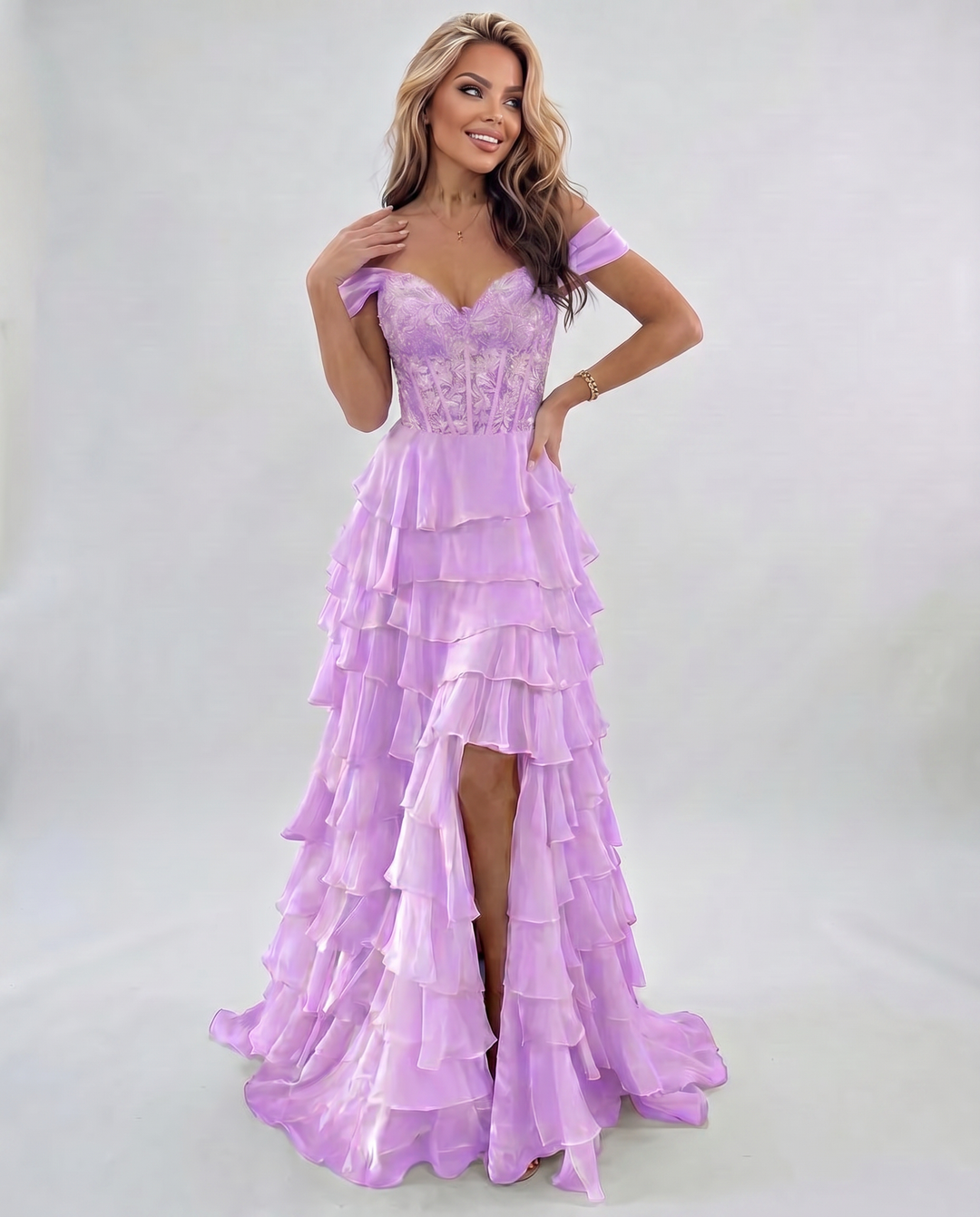 Women’s Elegant Floral Maxi Dress | Vibrant