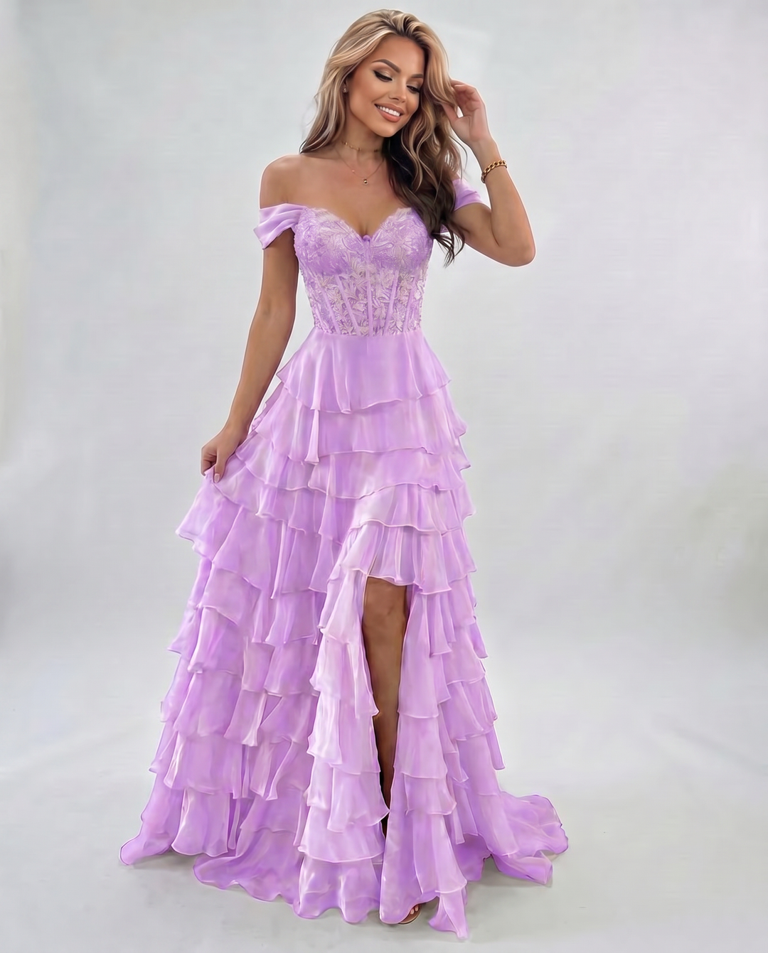 Women’s Elegant Floral Maxi Dress | Vibrant