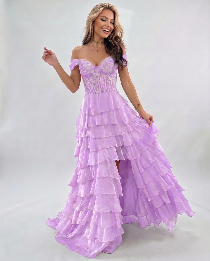 Women’s Elegant Floral Maxi Dress | Vibrant