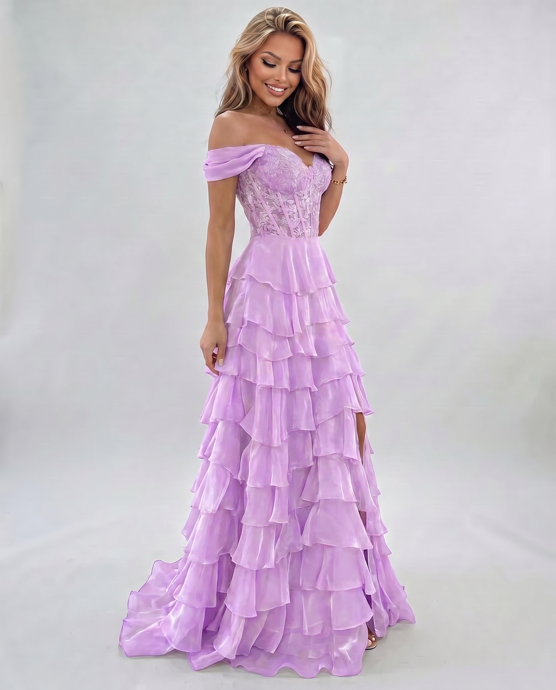 Women’s Elegant Floral Maxi Dress | Vibrant