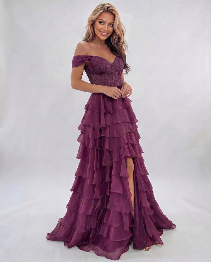Women’s Elegant Floral Maxi Dress | Vibrant