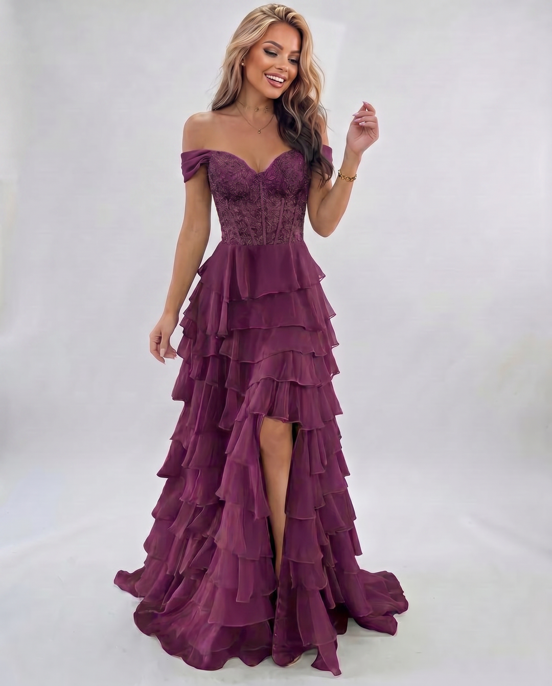 Women’s Elegant Floral Maxi Dress | Vibrant