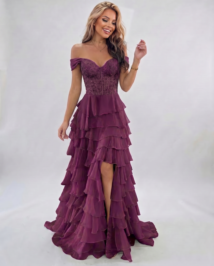 Women’s Elegant Floral Maxi Dress | Vibrant
