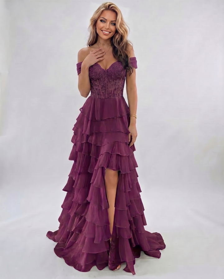 Women’s Elegant Floral Maxi Dress | Vibrant