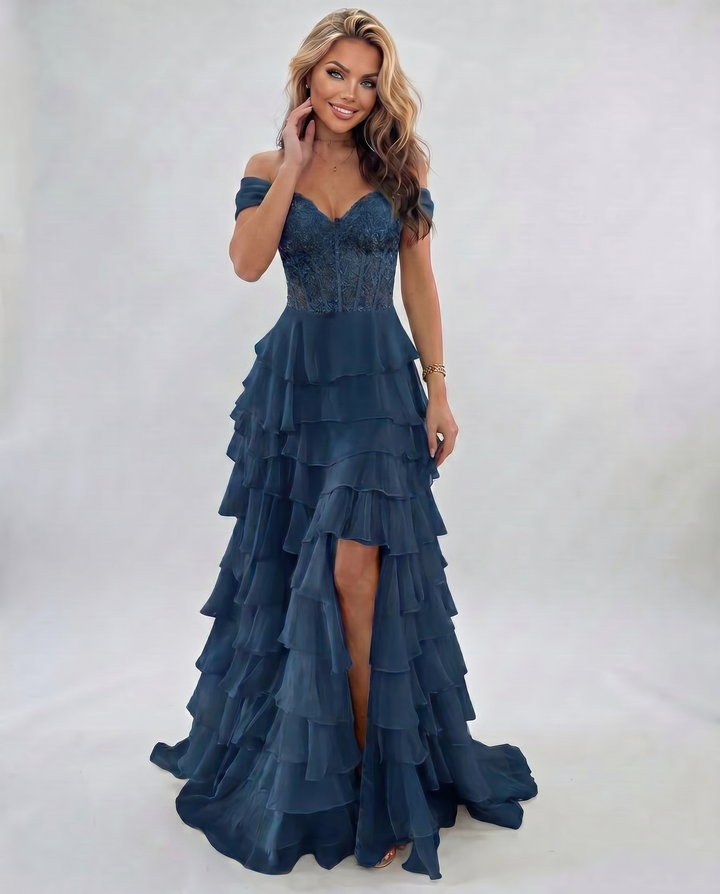Women’s Elegant Floral Maxi Dress | Vibrant