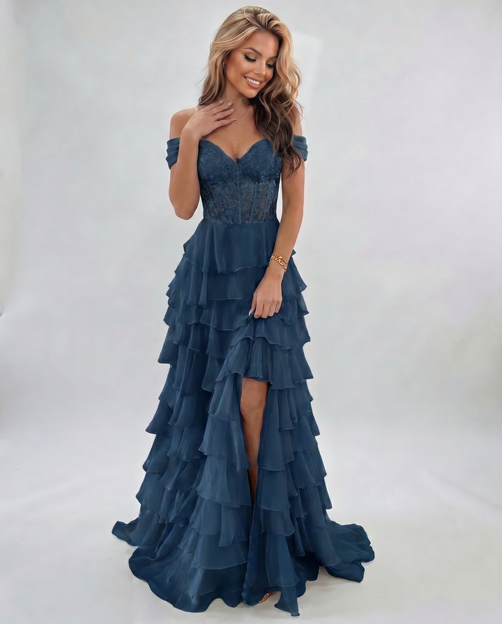 Women’s Elegant Floral Maxi Dress | Vibrant