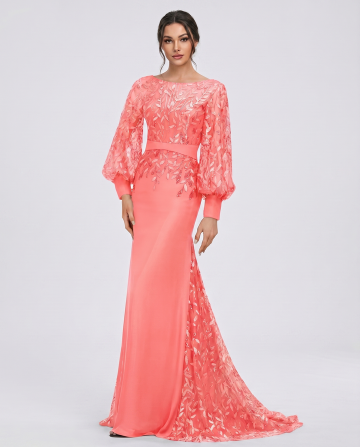 Women’s Elegant Floral Maxi Dress | Vibrant