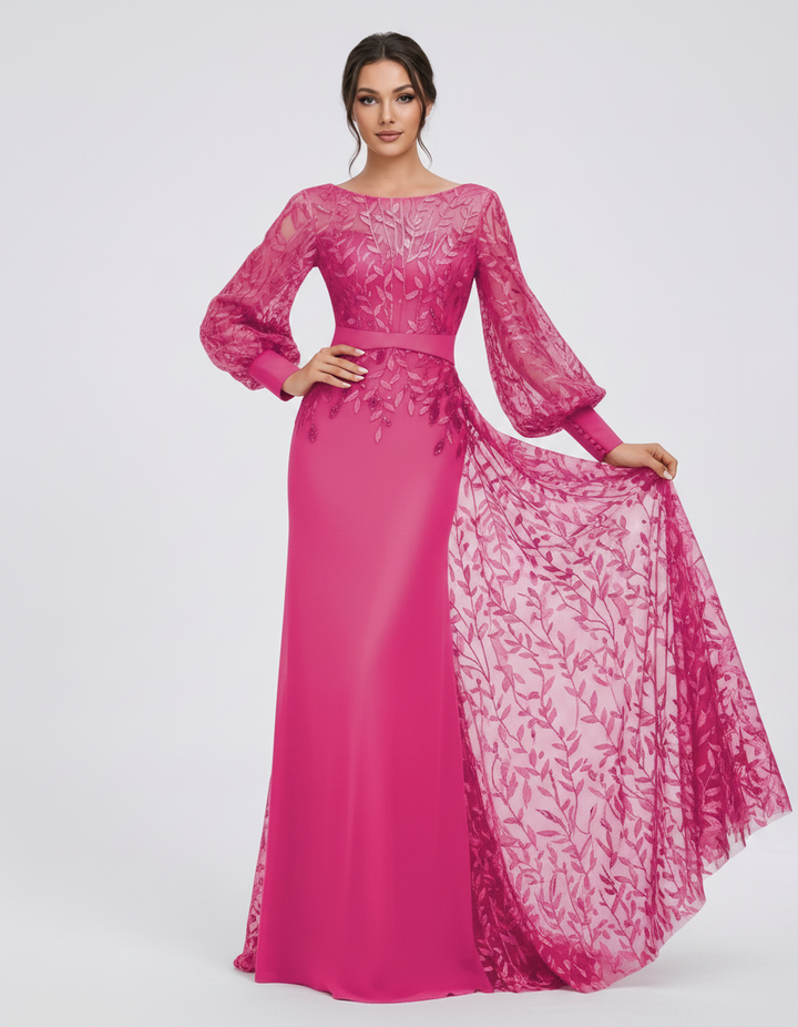 Women’s Elegant Floral Maxi Dress | Vibrant