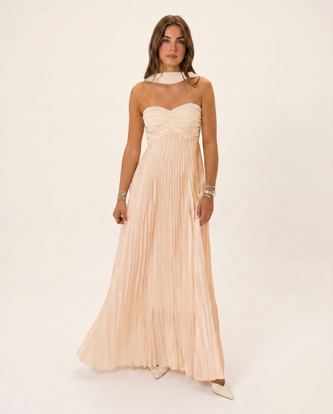 Women’s Elegant Floral Maxi Dress | Long