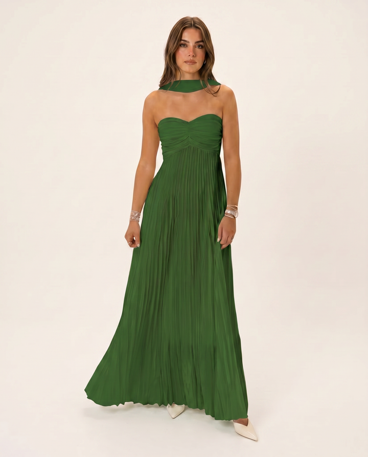 Women’s Elegant Floral Maxi Dress | Long