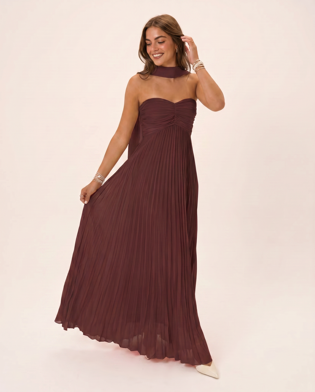 Women’s Elegant Floral Maxi Dress | Long