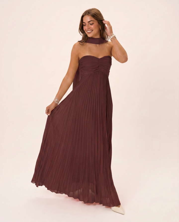 Women’s Elegant Floral Maxi Dress | Long