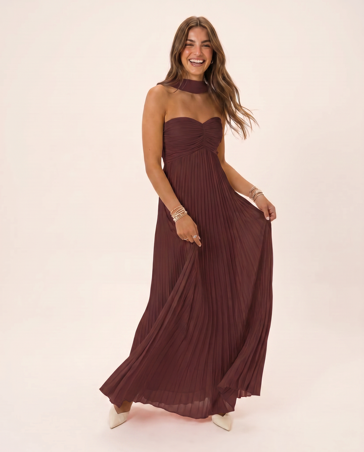 Women’s Elegant Floral Maxi Dress | Long