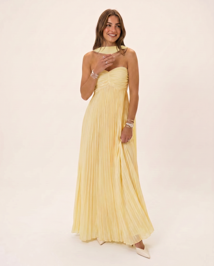 Women’s Elegant Floral Maxi Dress | Long