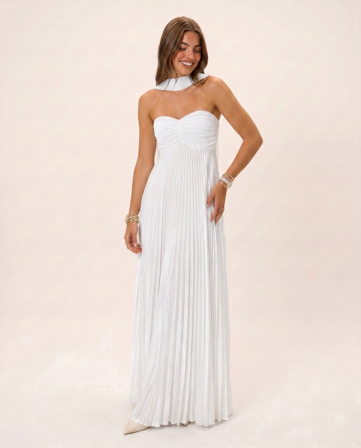 Women’s Elegant Floral Maxi Dress | Long