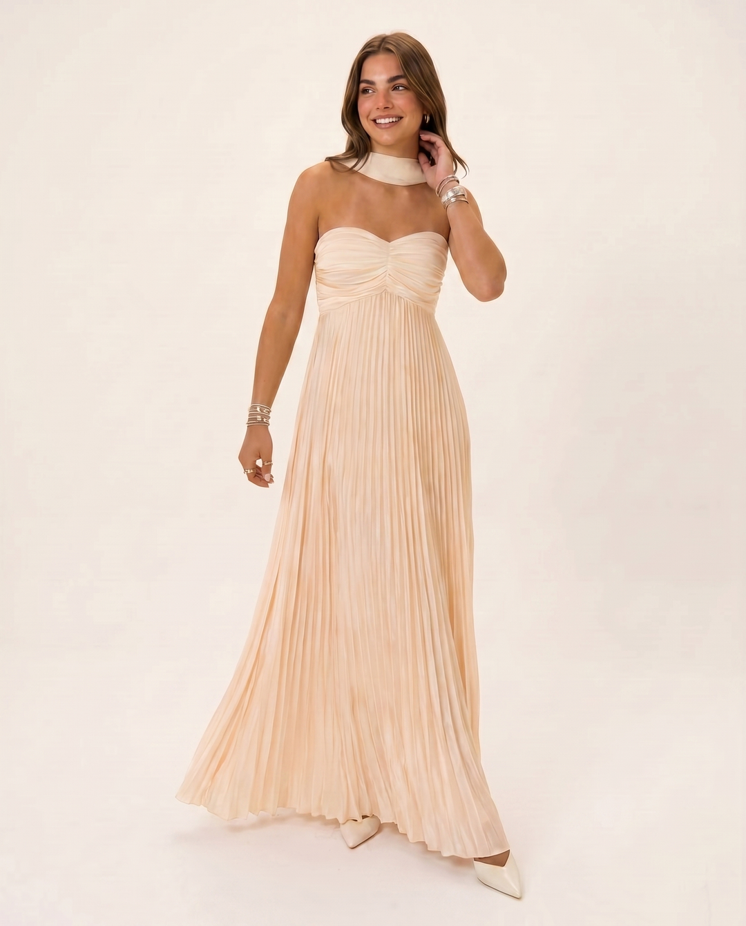 Women’s Elegant Floral Maxi Dress | Long