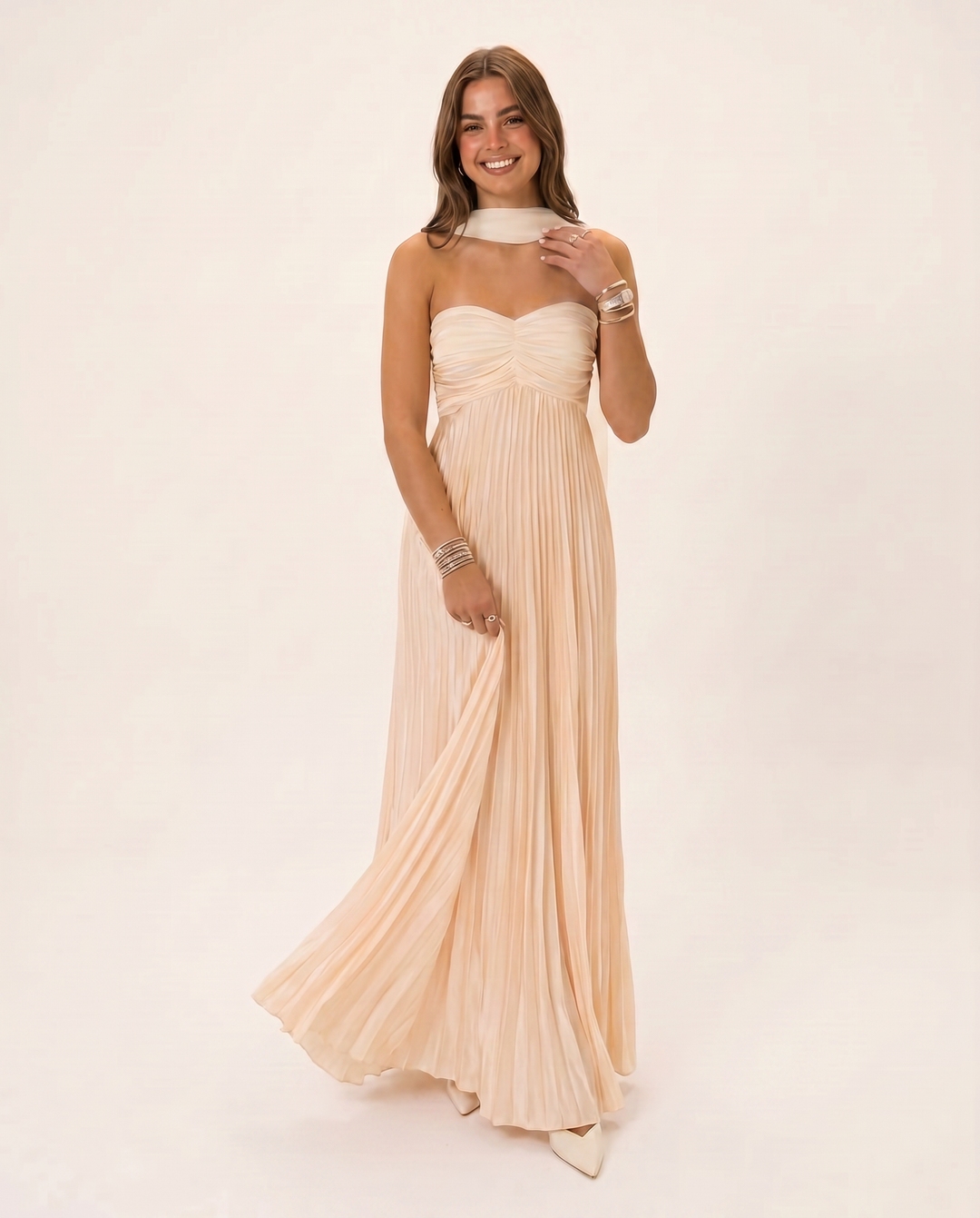 Women’s Elegant Floral Maxi Dress | Long