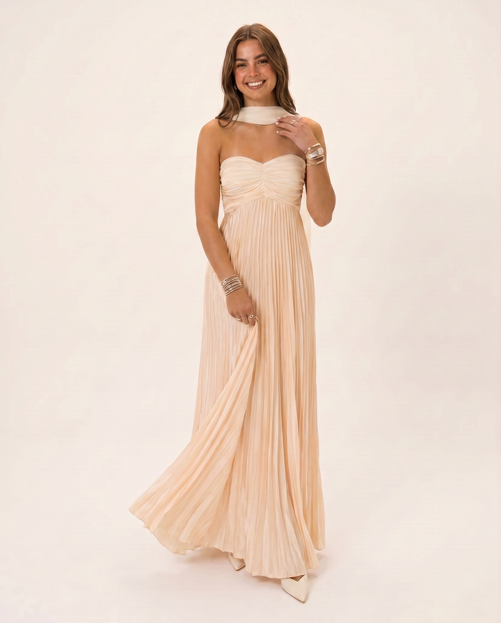 Women’s Elegant Floral Maxi Dress | Long