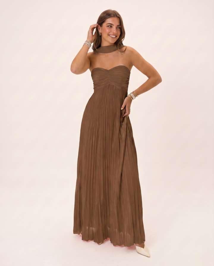 Women’s Elegant Floral Maxi Dress | Long