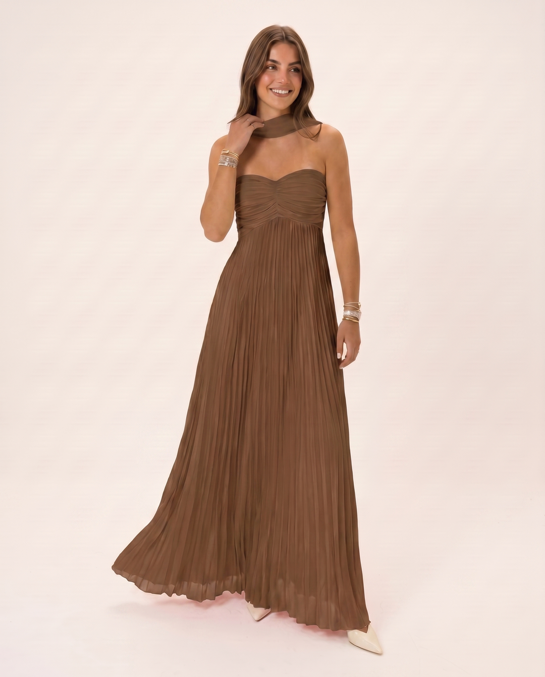 Women’s Elegant Floral Maxi Dress | Long