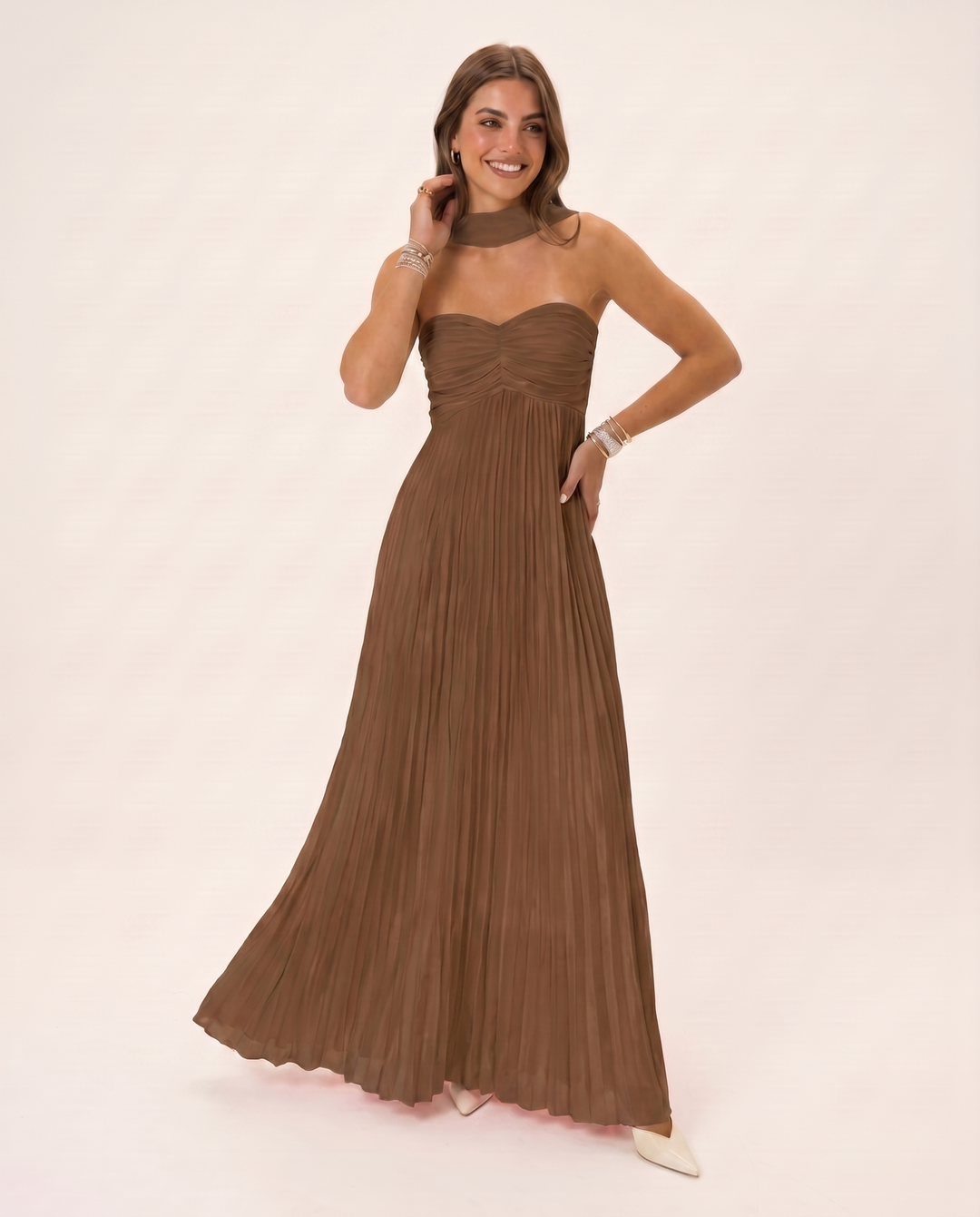 Women’s Elegant Floral Maxi Dress | Long