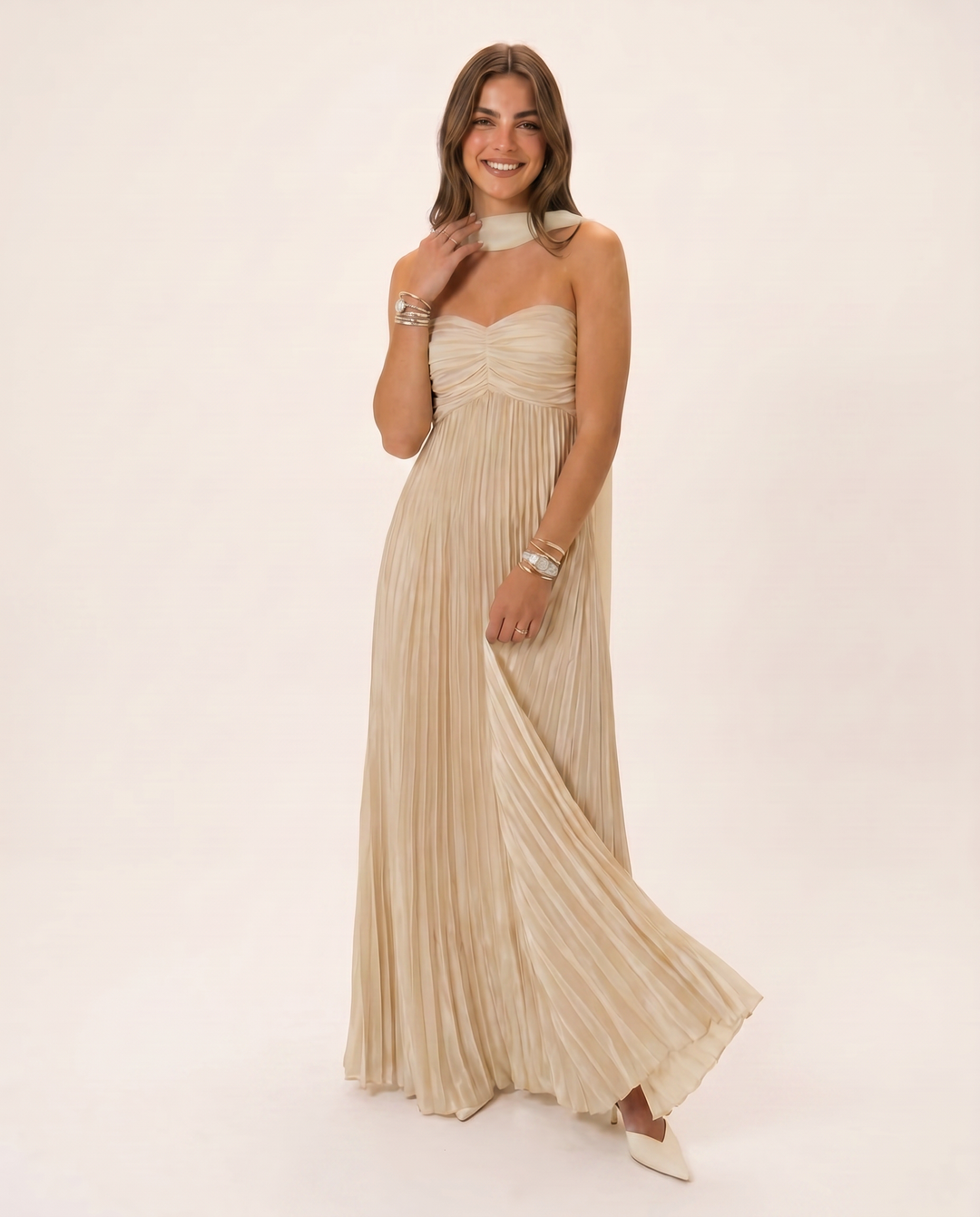 Women’s Elegant Floral Maxi Dress | Long