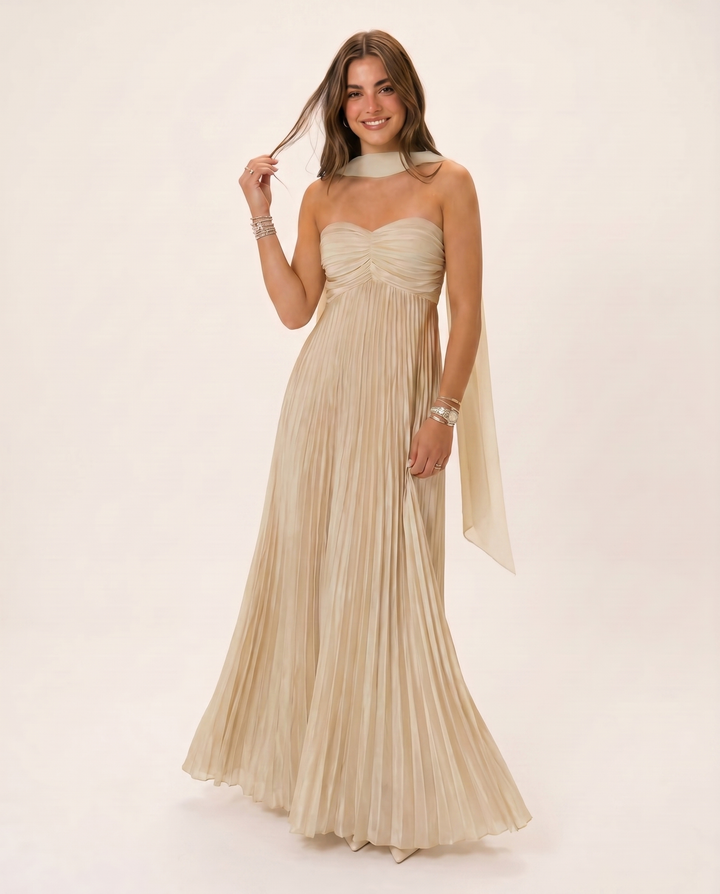 Women’s Elegant Floral Maxi Dress | Long