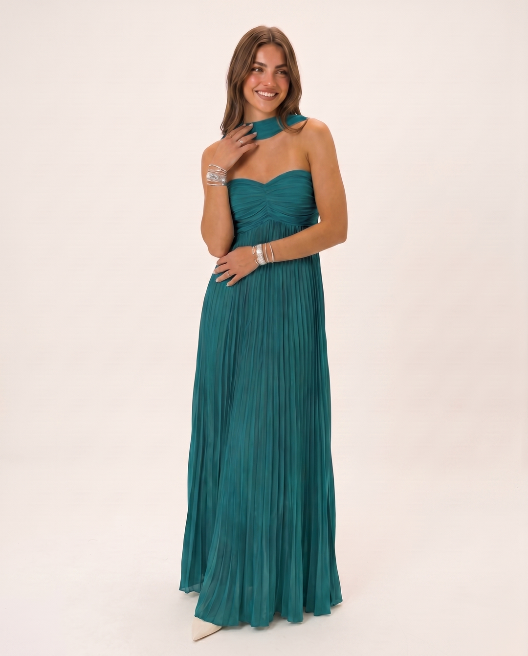 Women’s Elegant Floral Maxi Dress | Long