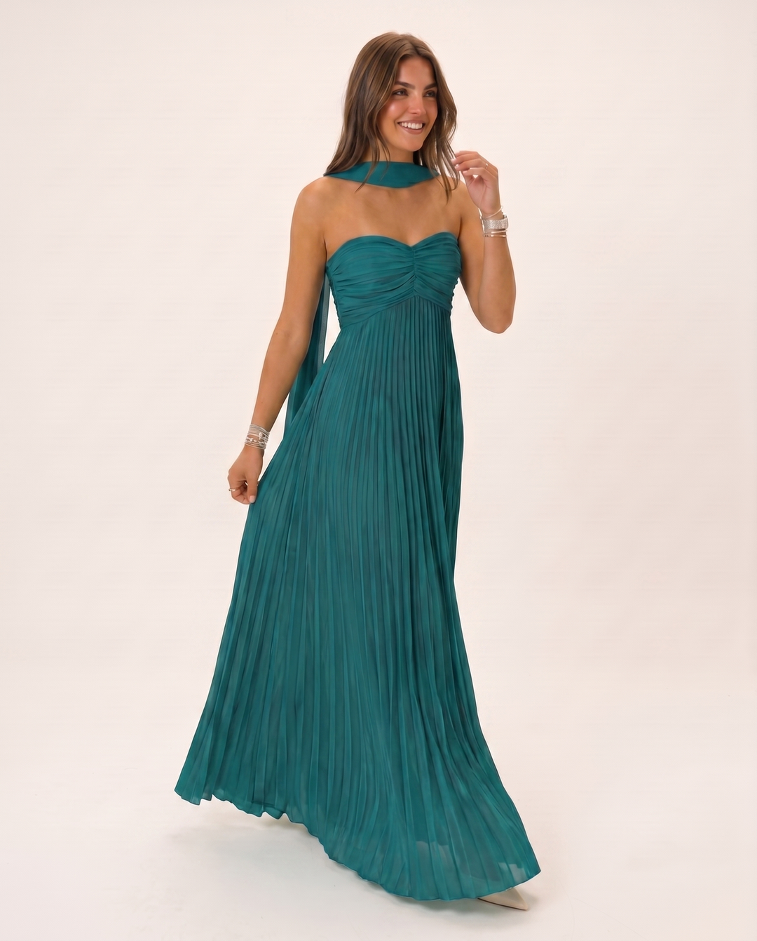 Women’s Elegant Floral Maxi Dress | Long