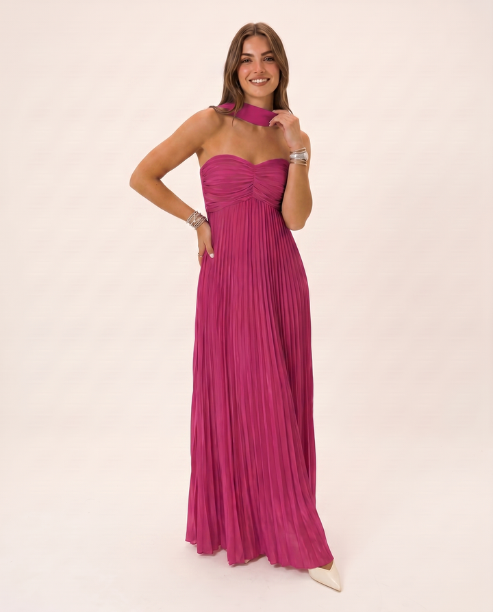 Women’s Elegant Floral Maxi Dress | Long
