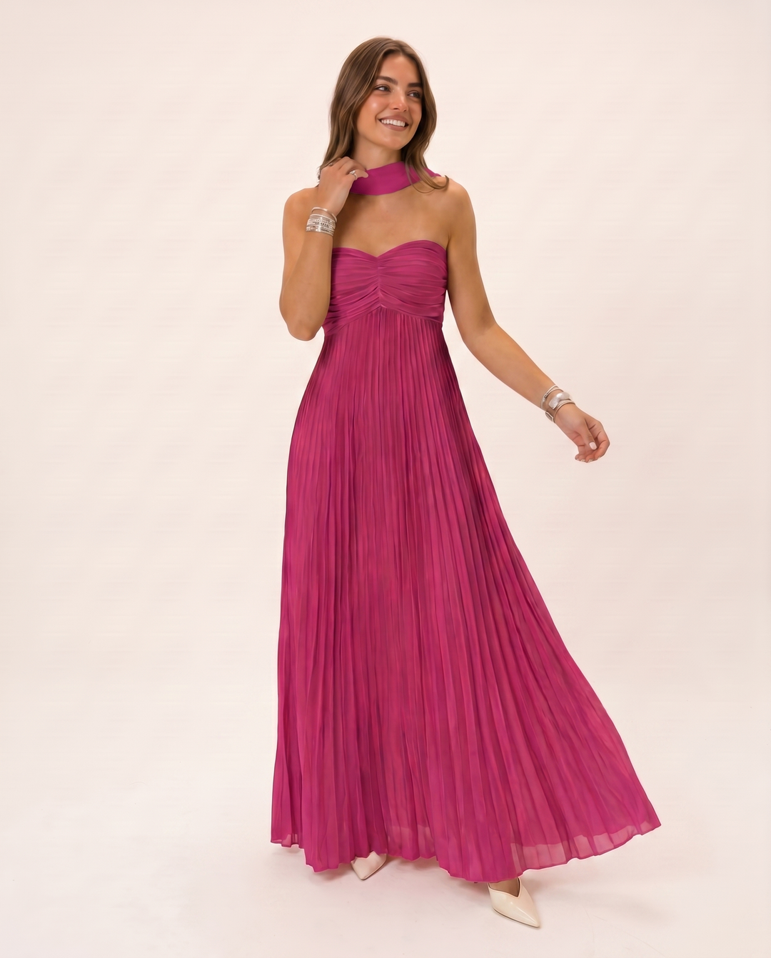 Women’s Elegant Floral Maxi Dress | Long