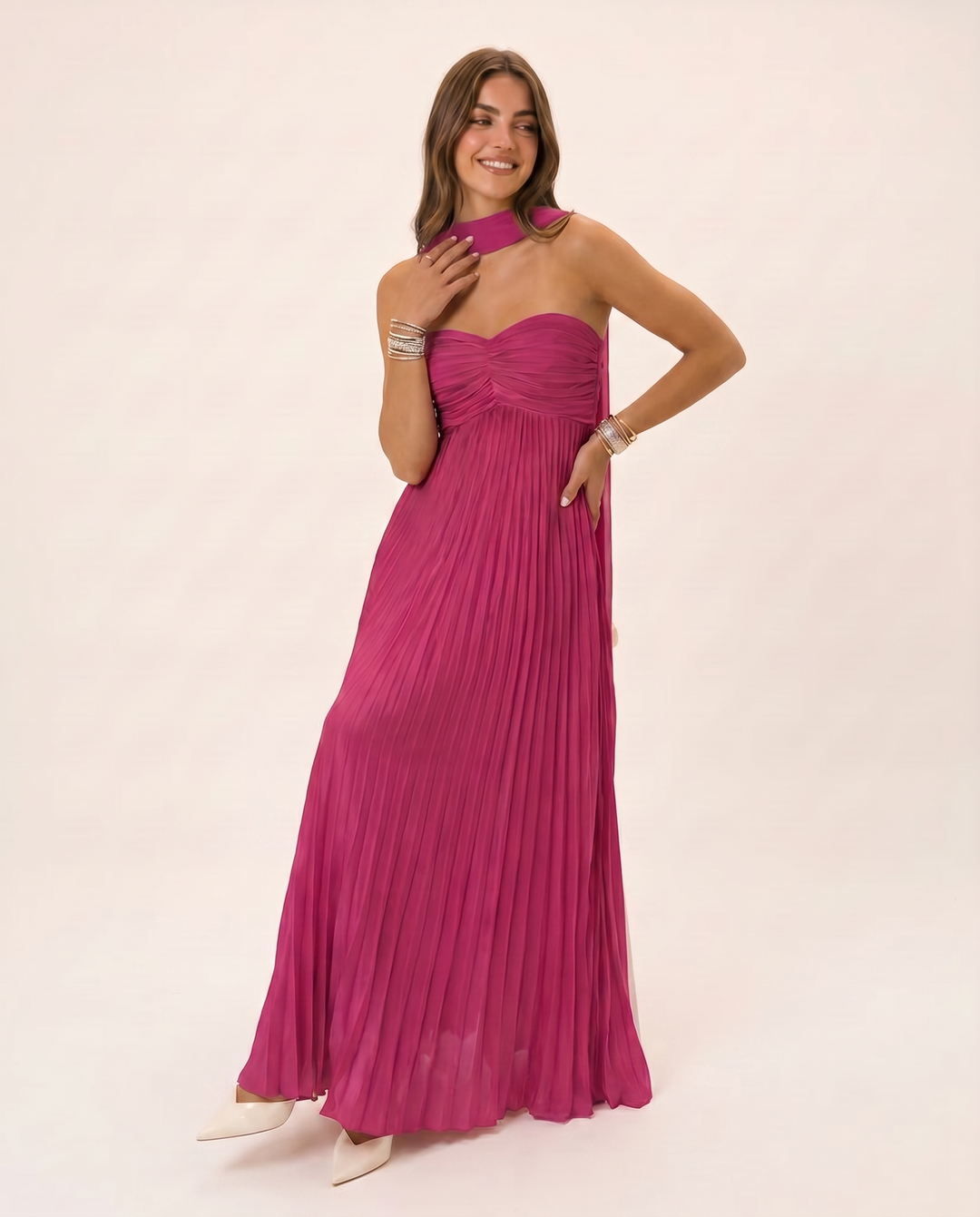 Women’s Elegant Floral Maxi Dress | Long