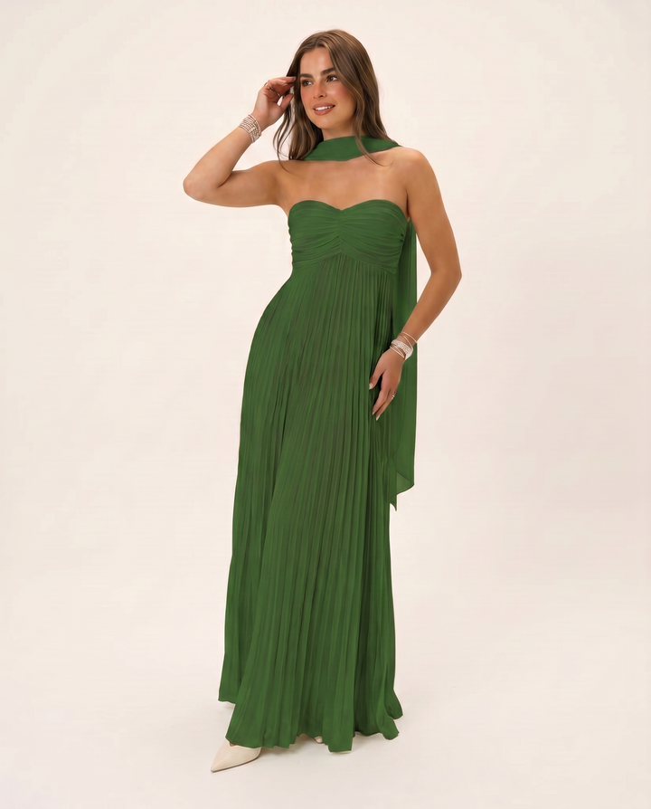 Women’s Elegant Floral Maxi Dress | Long