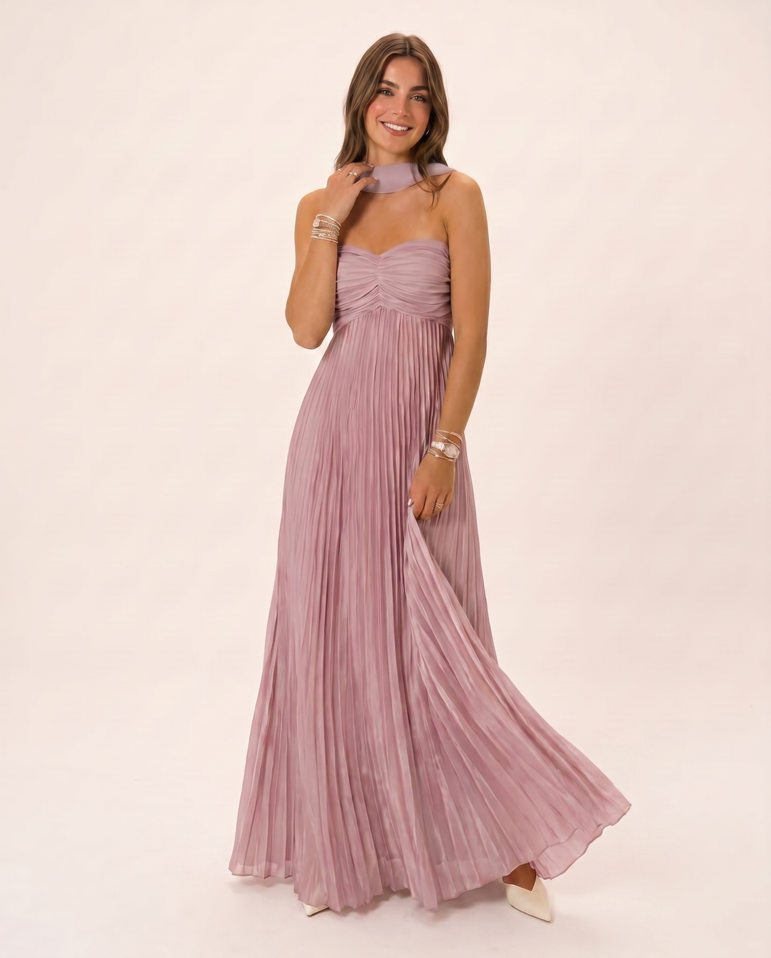 Women’s Elegant Floral Maxi Dress | Long