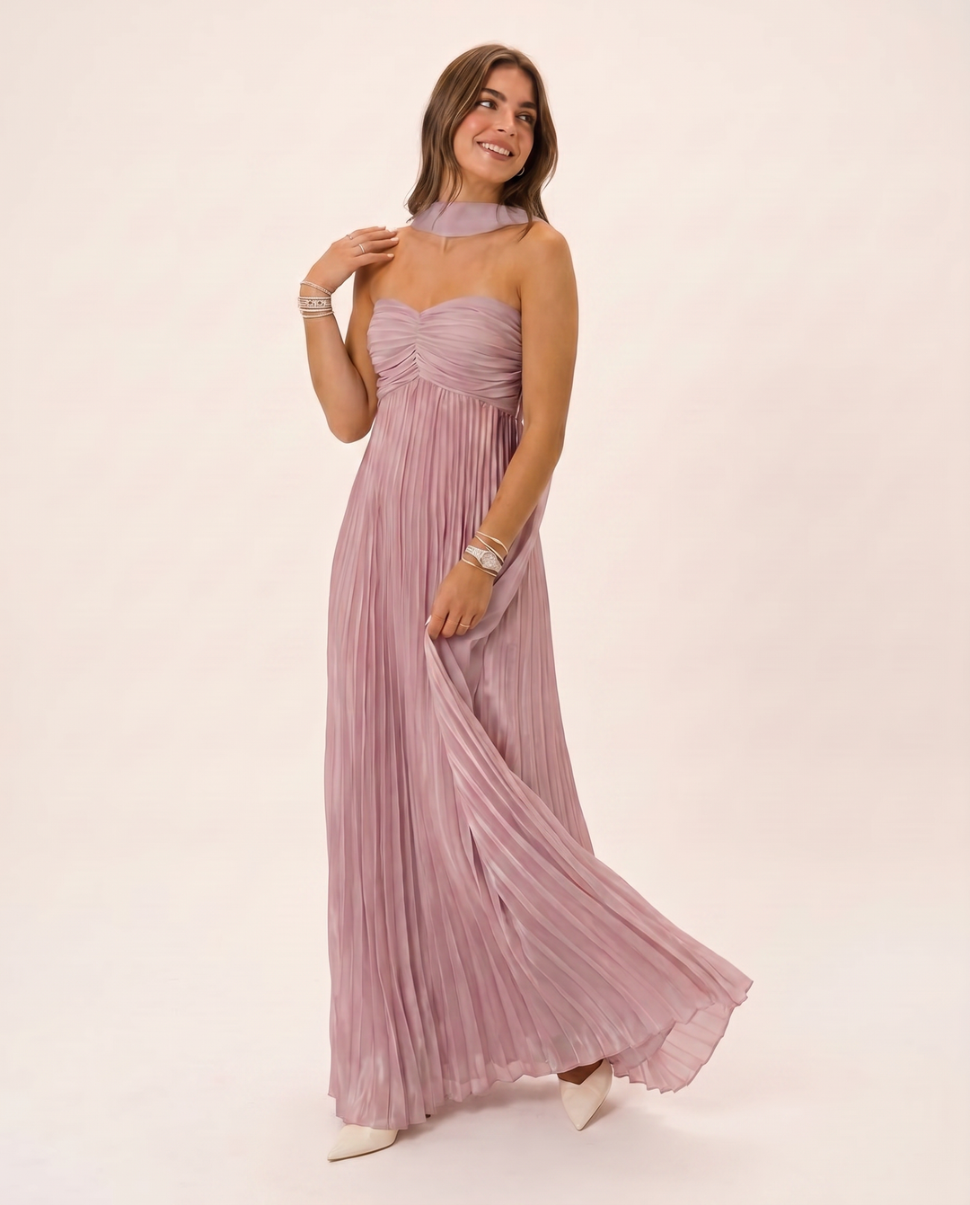 Women’s Elegant Floral Maxi Dress | Long