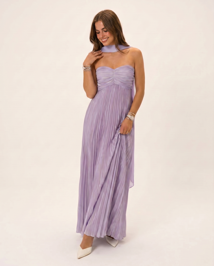 Women’s Elegant Floral Maxi Dress | Long